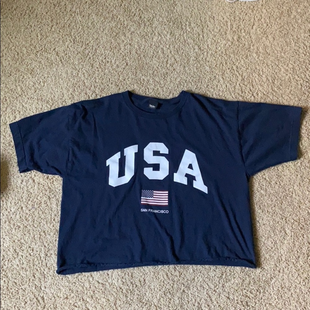 USA short sleeve shirt